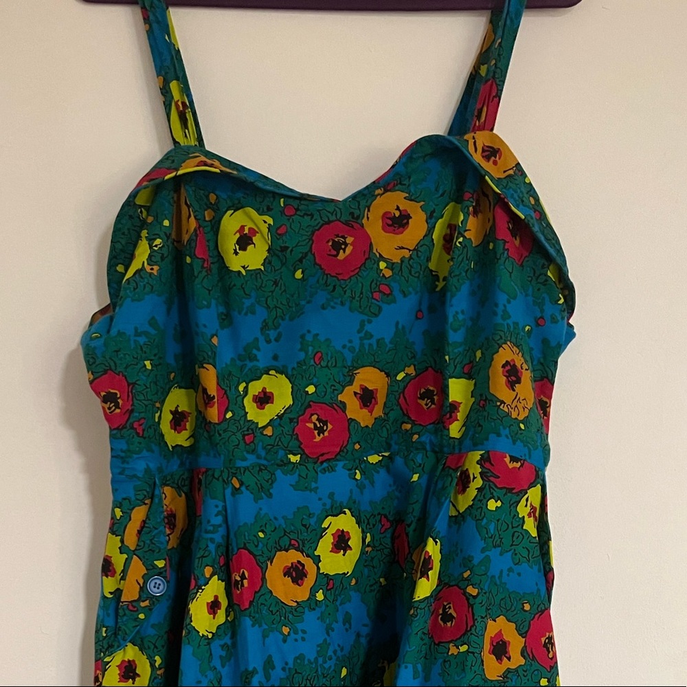 Beautiful floral print dress size 2x